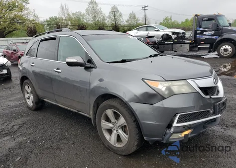 2011 Acura Mdx from USA, damaged, VIN 2HNYD2H27BH512632